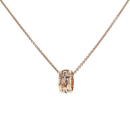 [Ornora Jewelry]PARENTESI NECKLACE PINK GOLD