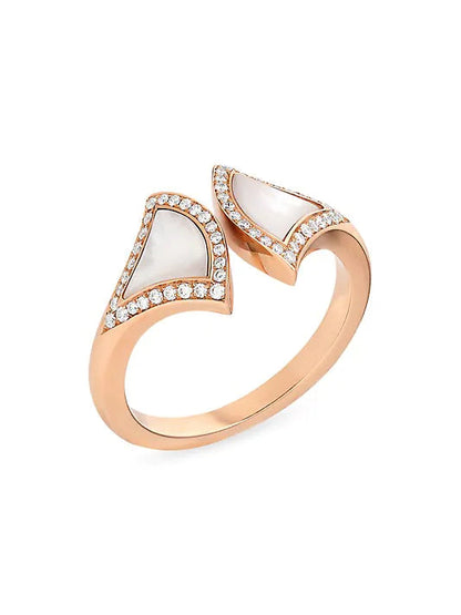 [Ornora Jewelry]DREAM MOP DIAMOND OPEN RING
