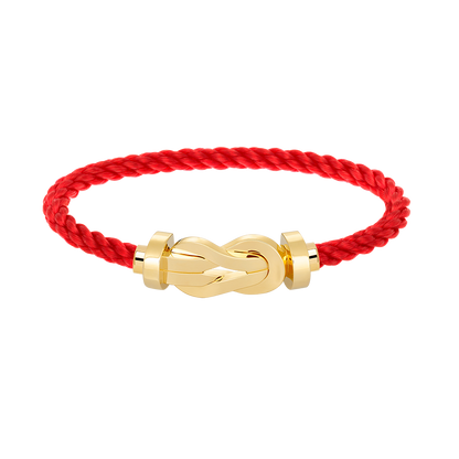 [Ornora Jewelry]CHANCE LARGE 8 FIGURE BUCKLE NO DIAMOND BRACELET GOLD
