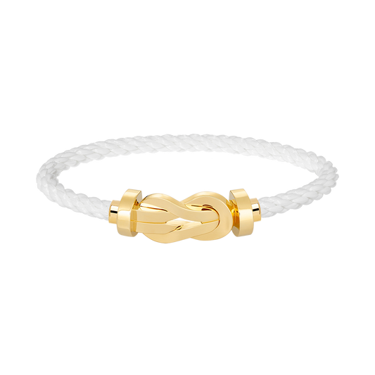 [Ornora Jewelry]CHANCE LARGE 8 FIGURE BUCKLE NO DIAMOND BRACELET GOLD