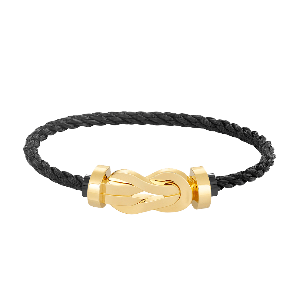 [Ornora Jewelry]CHANCE LARGE 8 FIGURE BUCKLE NO DIAMOND BRACELET GOLD