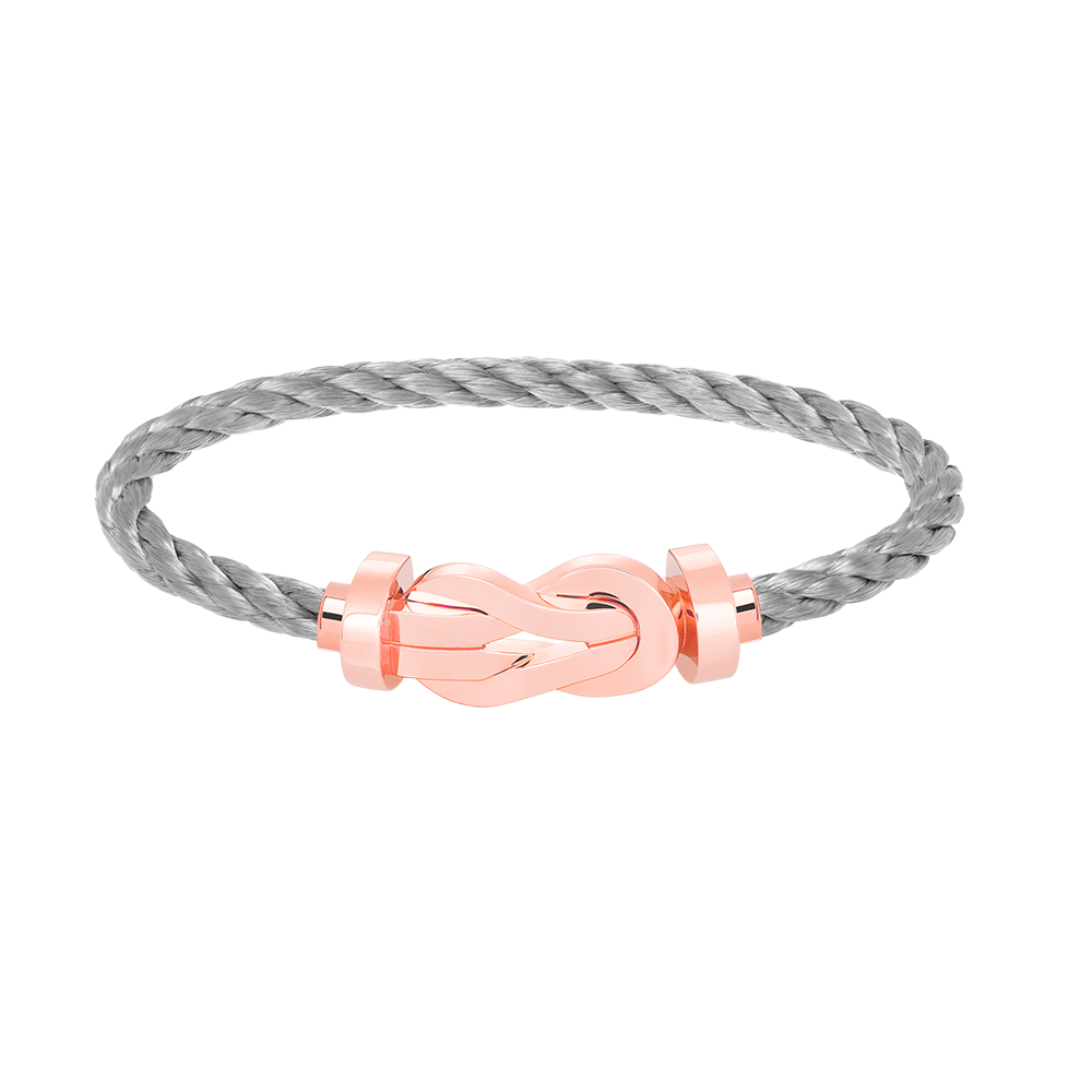 [Ornora Jewelry]CHANCE LARGE 8 FIGURE BUCKLE NO DIAMOND BRACELET ROSE GOLD