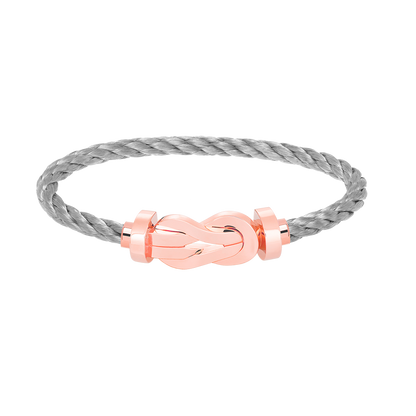 [Ornora Jewelry]CHANCE LARGE 8 FIGURE BUCKLE NO DIAMOND BRACELET ROSE GOLD