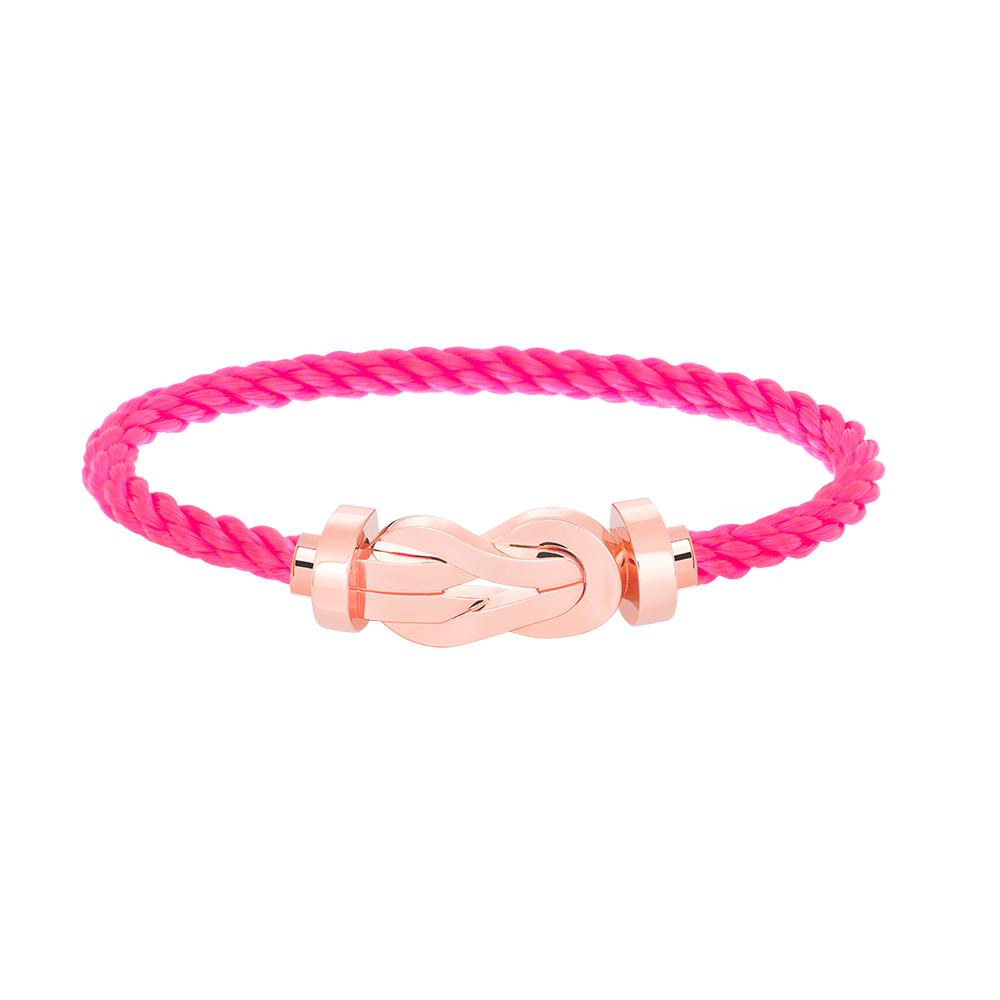 [Ornora Jewelry]CHANCE LARGE 8 FIGURE BUCKLE NO DIAMOND BRACELET ROSE GOLD