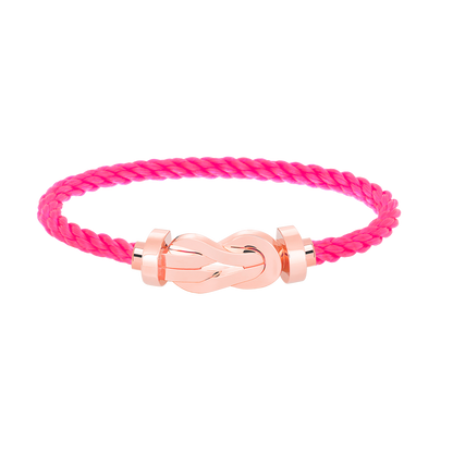 [Ornora Jewelry]CHANCE LARGE 8 FIGURE BUCKLE NO DIAMOND BRACELET ROSE GOLD