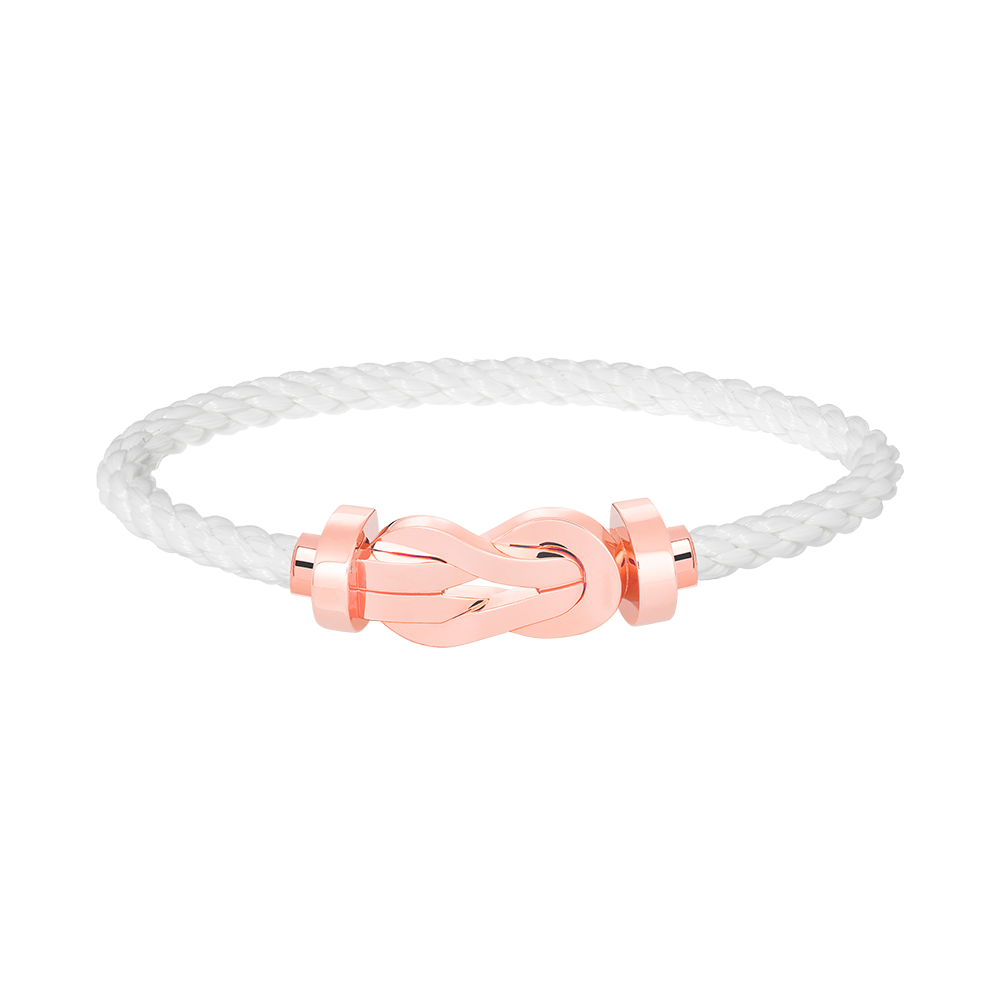 [Ornora Jewelry]CHANCE LARGE 8 FIGURE BUCKLE NO DIAMOND BRACELET ROSE GOLD
