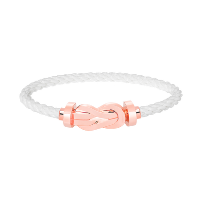 [Ornora Jewelry]CHANCE LARGE 8 FIGURE BUCKLE NO DIAMOND BRACELET ROSE GOLD