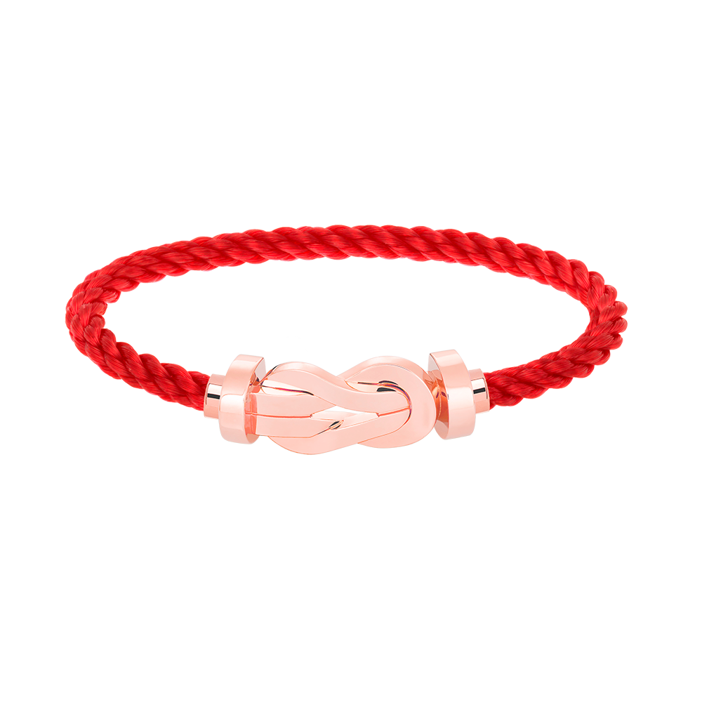 [Ornora Jewelry]CHANCE LARGE 8 FIGURE BUCKLE NO DIAMOND BRACELET ROSE GOLD