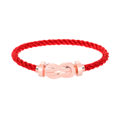 [Ornora Jewelry]CHANCE LARGE 8 FIGURE BUCKLE NO DIAMOND BRACELET ROSE GOLD