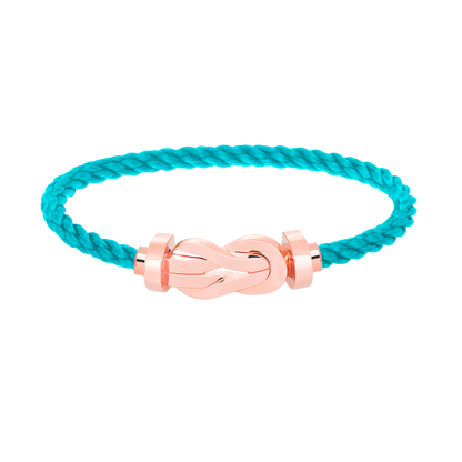 [Ornora Jewelry]CHANCE LARGE 8 FIGURE BUCKLE NO DIAMOND BRACELET ROSE GOLD