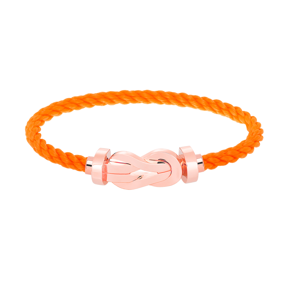 [Ornora Jewelry]CHANCE LARGE 8 FIGURE BUCKLE NO DIAMOND BRACELET ROSE GOLD
