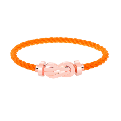 [Ornora Jewelry]CHANCE LARGE 8 FIGURE BUCKLE NO DIAMOND BRACELET ROSE GOLD