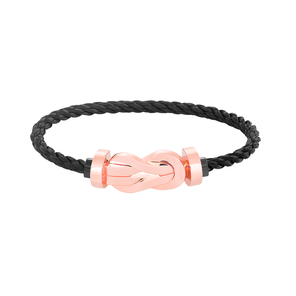 [Ornora Jewelry]CHANCE LARGE 8 FIGURE BUCKLE NO DIAMOND BRACELET ROSE GOLD