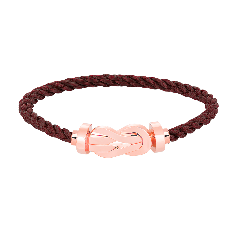 [Ornora Jewelry]CHANCE LARGE 8 FIGURE BUCKLE NO DIAMOND BRACELET ROSE GOLD