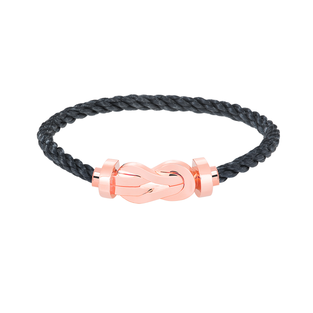 [Ornora Jewelry]CHANCE LARGE 8 FIGURE BUCKLE NO DIAMOND BRACELET ROSE GOLD