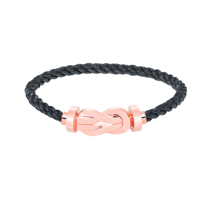 [Ornora Jewelry]CHANCE LARGE 8 FIGURE BUCKLE NO DIAMOND BRACELET ROSE GOLD