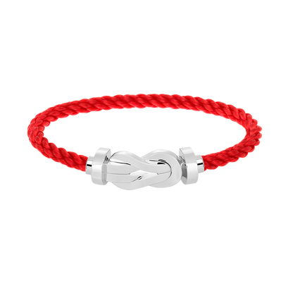 [Ornora Jewelry]CHANCE LARGE 8 FIGURE BUCKLE NO DIAMOND BRACELET SILVER