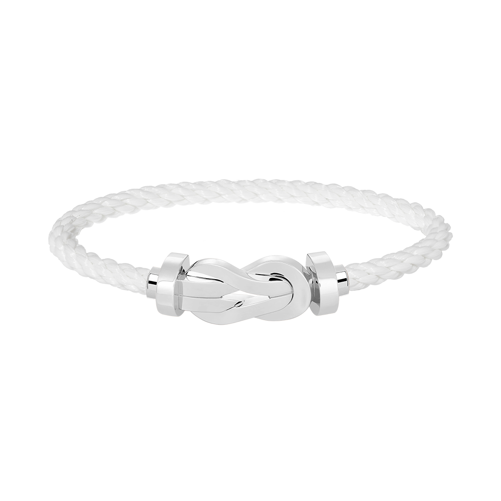 [Ornora Jewelry]CHANCE LARGE 8 FIGURE BUCKLE NO DIAMOND BRACELET SILVER