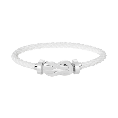 [Ornora Jewelry]CHANCE LARGE 8 FIGURE BUCKLE NO DIAMOND BRACELET SILVER