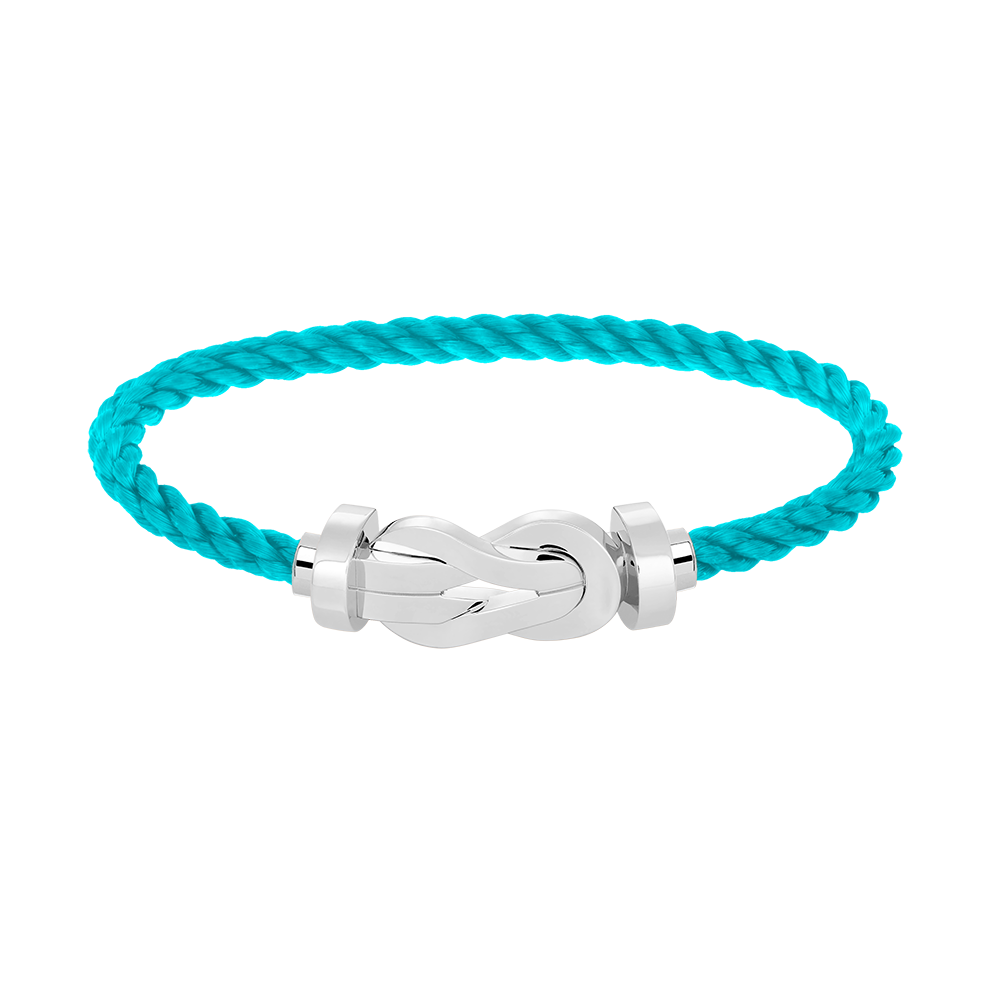 [Ornora Jewelry]CHANCE LARGE 8 FIGURE BUCKLE NO DIAMOND BRACELET SILVER