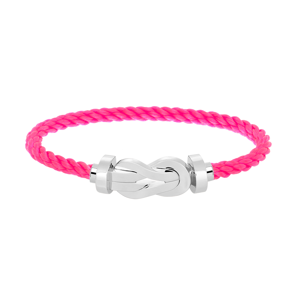 [Ornora Jewelry]CHANCE LARGE 8 FIGURE BUCKLE NO DIAMOND BRACELET SILVER
