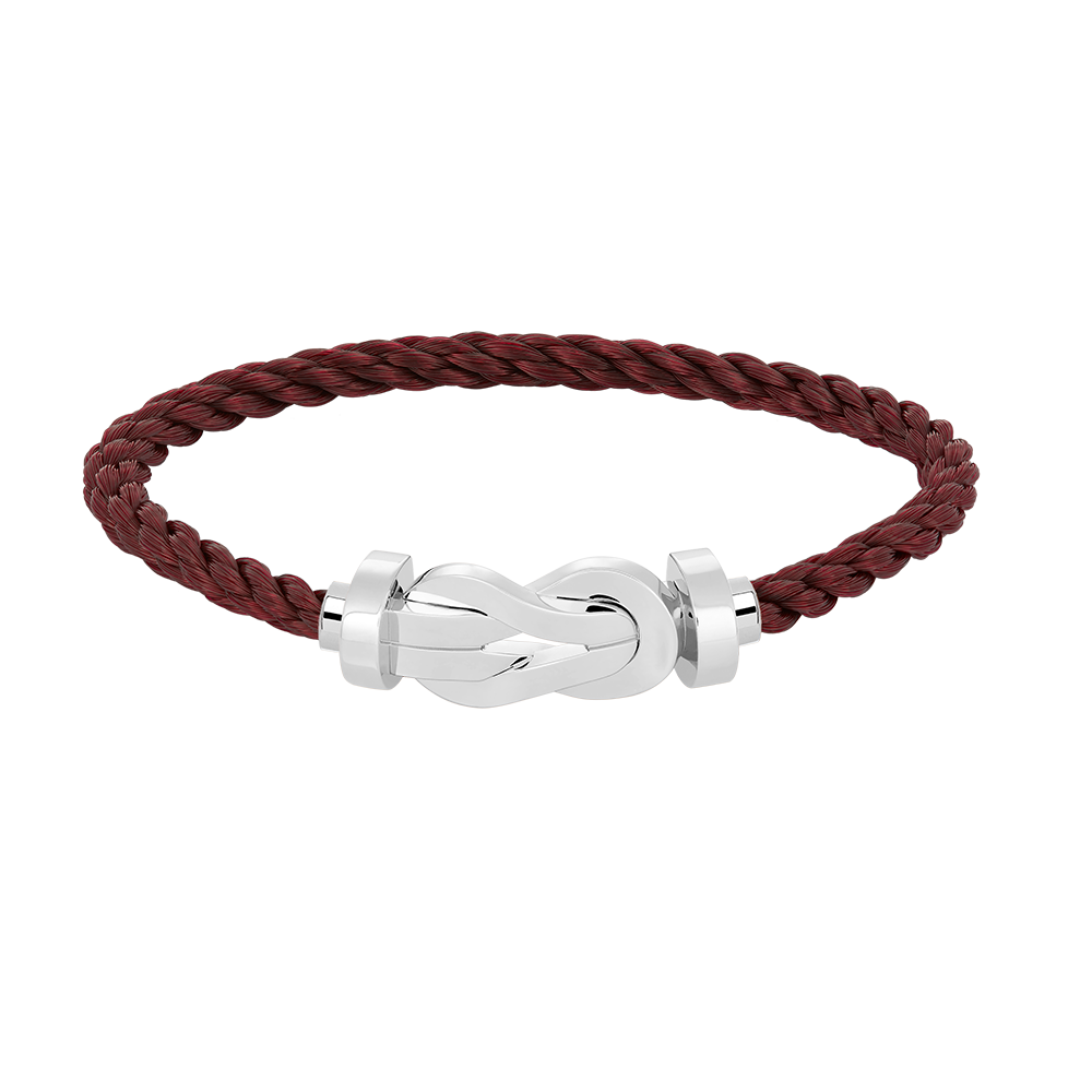 [Ornora Jewelry]CHANCE LARGE 8 FIGURE BUCKLE NO DIAMOND BRACELET SILVER