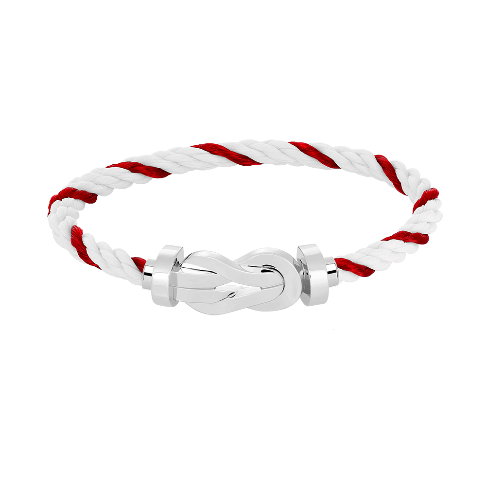 [Ornora Jewelry]CHANCE LARGE 8 FIGURE BUCKLE NO DIAMOND BRACELET SILVER