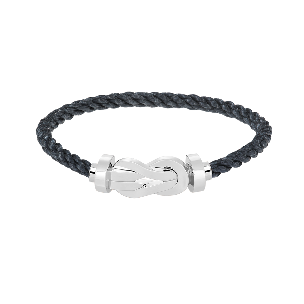 [Ornora Jewelry]CHANCE LARGE 8 FIGURE BUCKLE NO DIAMOND BRACELET SILVER