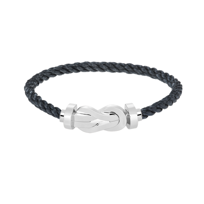 [Ornora Jewelry]CHANCE LARGE 8 FIGURE BUCKLE NO DIAMOND BRACELET SILVER