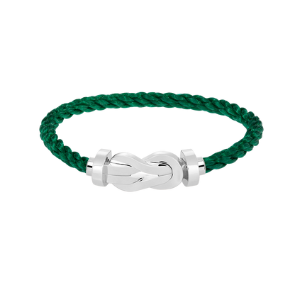 [Ornora Jewelry]CHANCE LARGE 8 FIGURE BUCKLE NO DIAMOND BRACELET SILVER