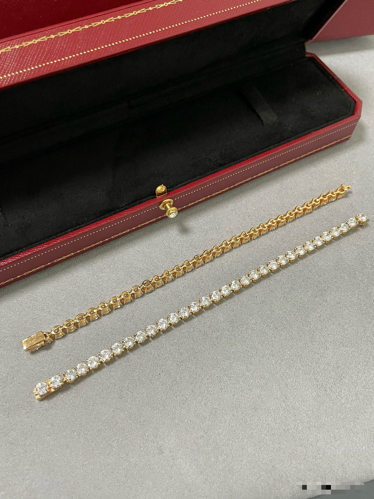 [Ornora Jewelry]TENNIS BRACELET WITH FULL DIAMOND SETTING