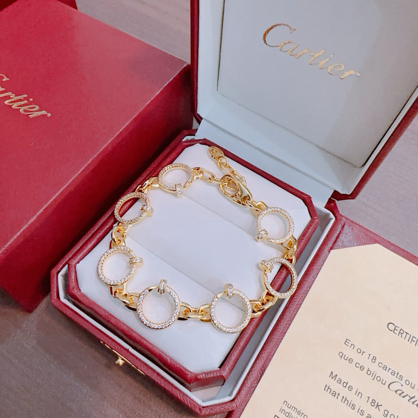 [Ornora Jewelry Jewelry] LOVE&JUSTE BRACELET DIAMONDS