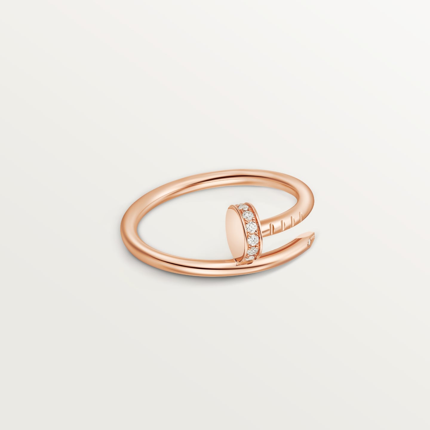 [Ornora Jewelry]JUSTE 1.8MM HALF DIAMOND RING