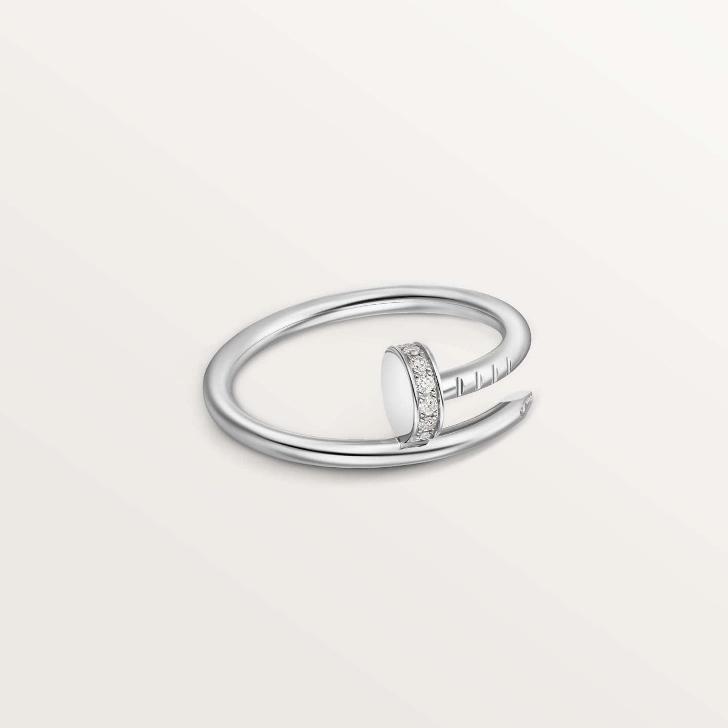 [Ornora Jewelry]JUSTE 1.8MM HALF DIAMOND RING