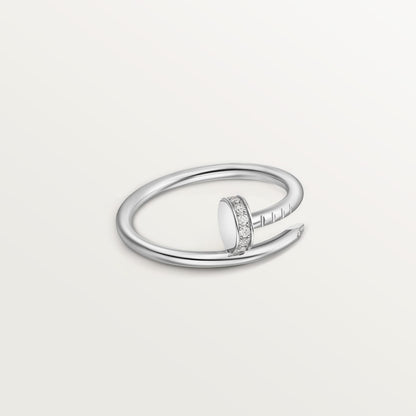 [Ornora Jewelry]JUSTE 1.8MM HALF DIAMOND RING