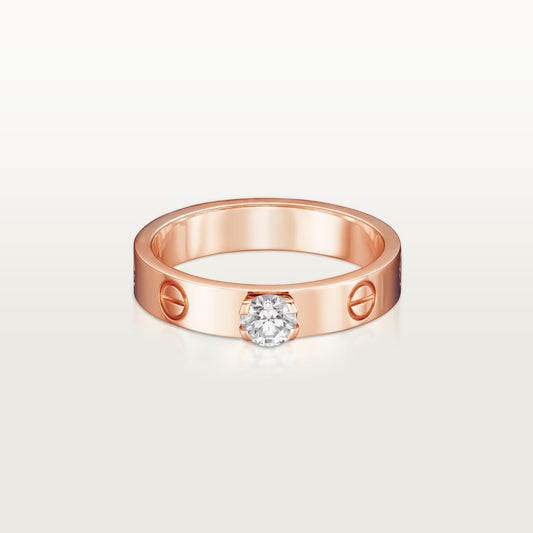 [Ornora Jewelry]LOVE RING 3.6MM 1 BIG DIAMOND
