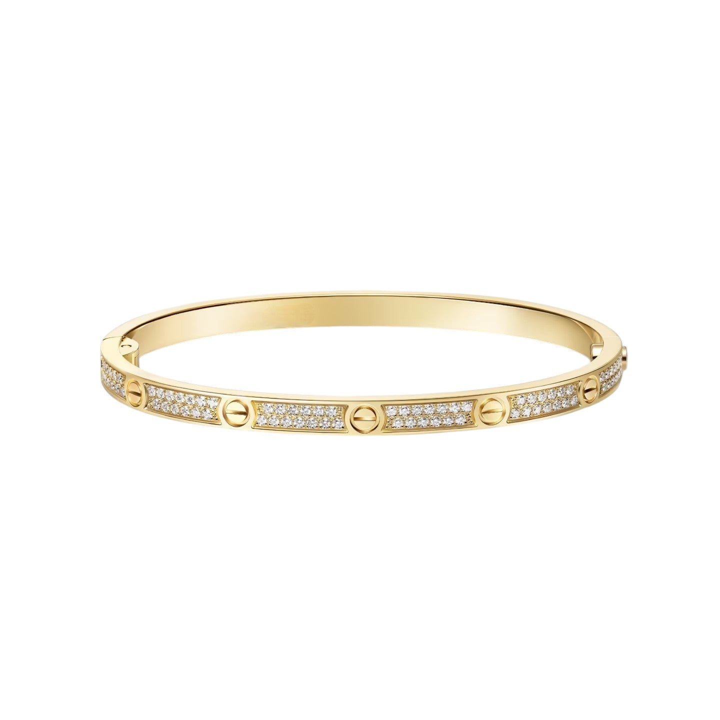 [Ornora Jewelry]LOVE BRACELET 3.65MM DIAMOND-PAVED
