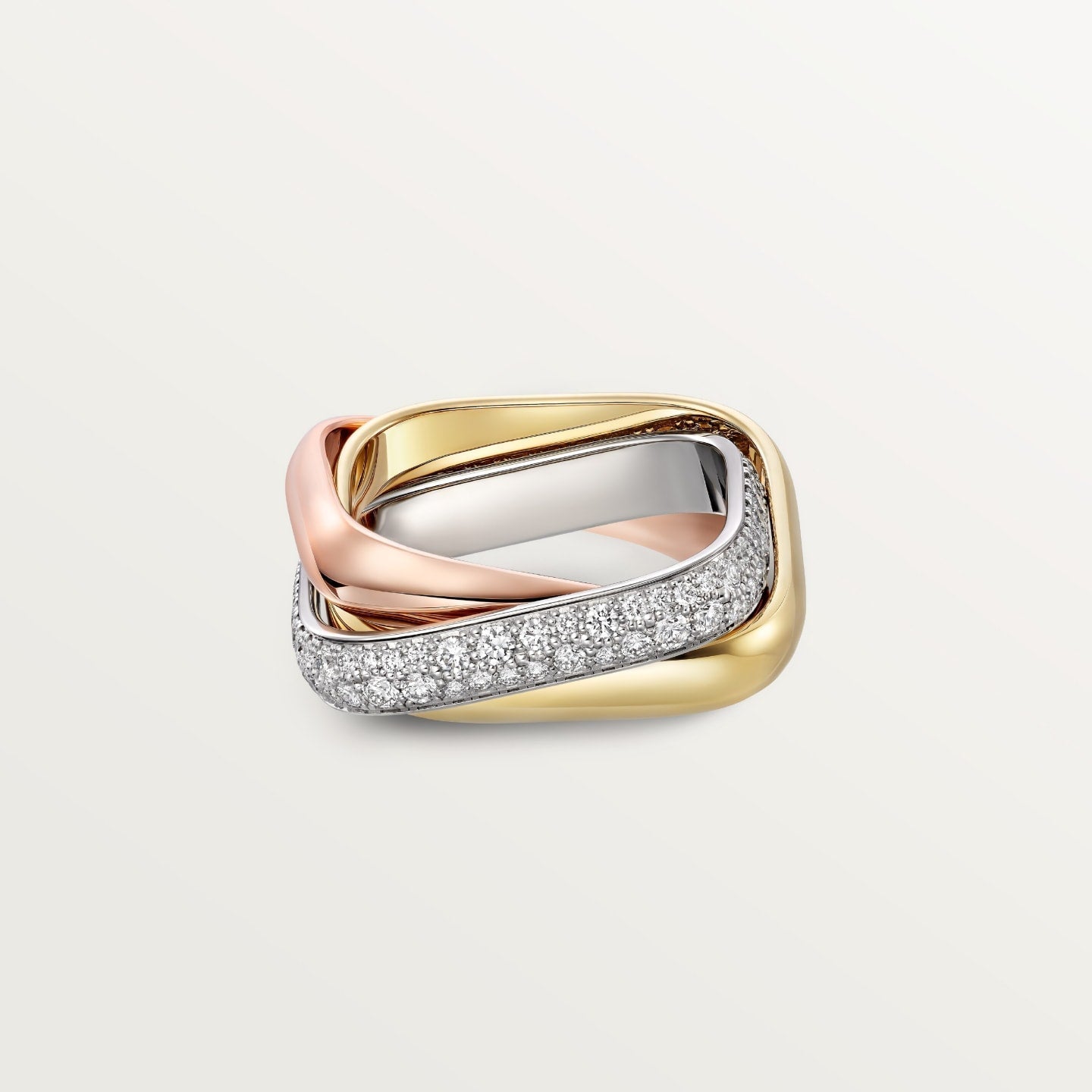[Ornora Jewelry]TRINITY 3.5MM CUSHION RING COLLECTION