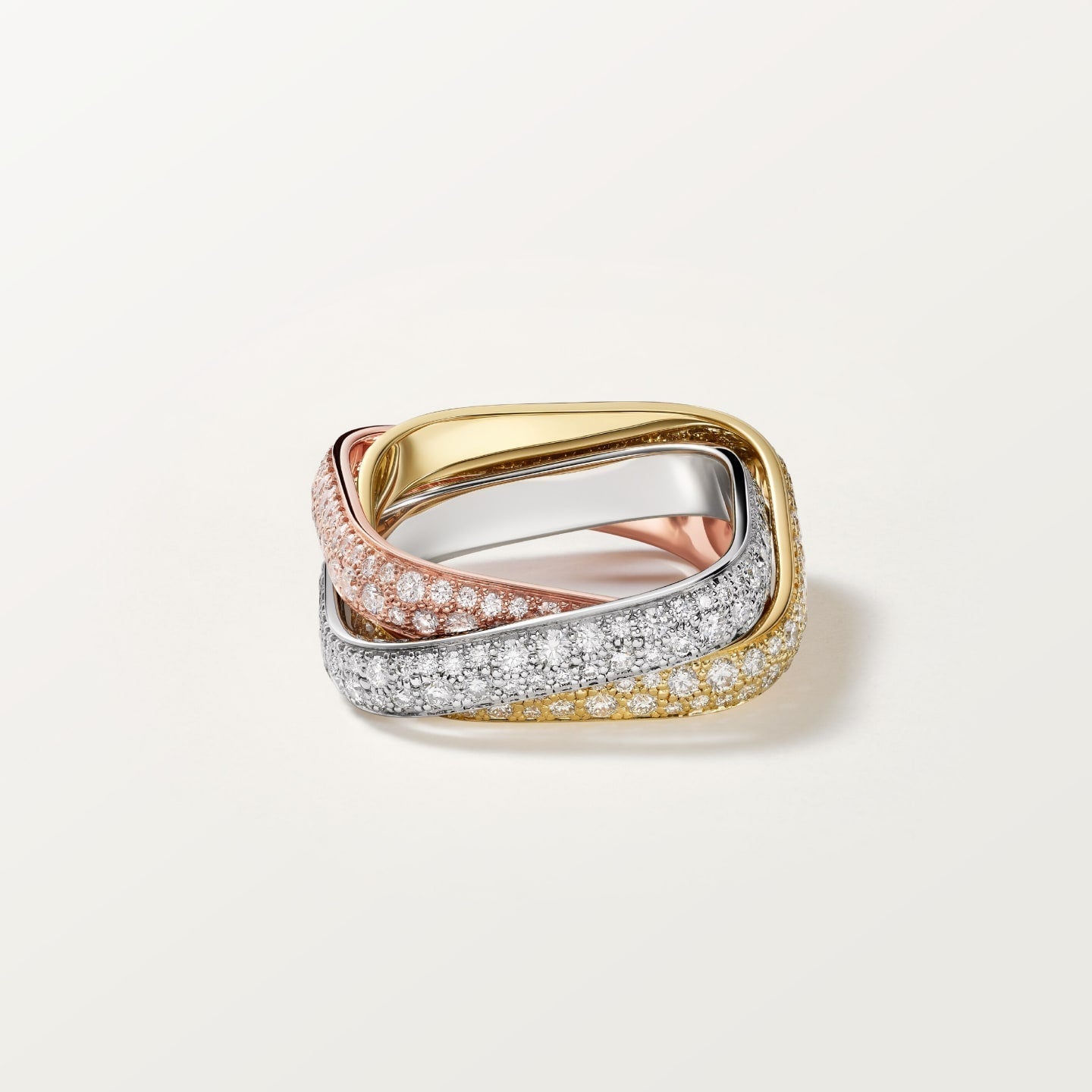 [Ornora Jewelry]TRINITY 3.5MM CUSHION RING COLLECTION