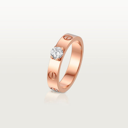 [Ornora Jewelry]LOVE RING 3.6MM 1 BIG DIAMOND