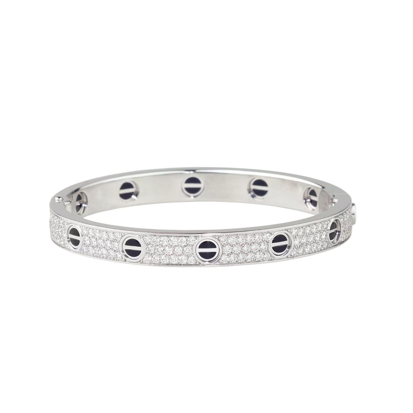 [Ornora Jewelry]LOVE BRACELET 6.1MM DIAMOND-PAVED CERAMIC