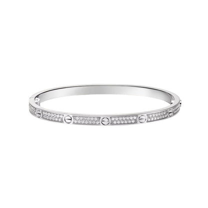 [Ornora Jewelry]LOVE BRACELET 3.65MM DIAMOND-PAVED