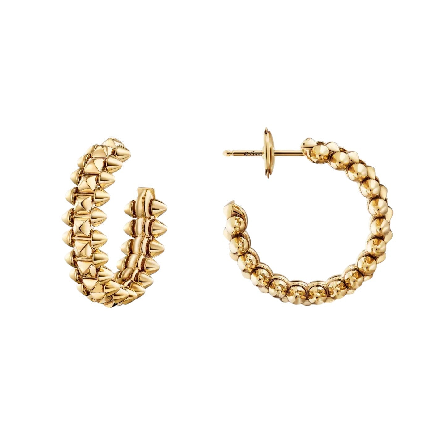 [Ornora Jewelry]CLASH SMALL HOOP EARRINGS