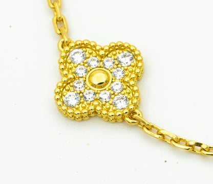 [Ornora Jewelry] CLOVER 5 MOTIF LASER BRACELET COLLECTION