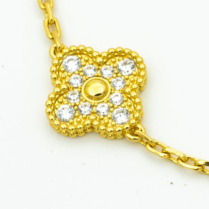 [Ornora Jewelry] CLOVER 5 MOTIF LASER BRACELET COLLECTION