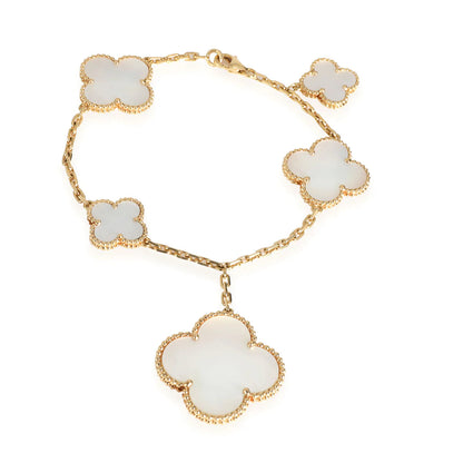 [Ornora Jewelry]MAGIC CLOVER MOP GOLD BRACELET 5 MOTIFS