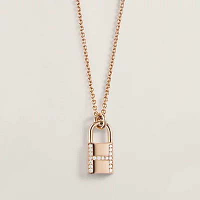 [Ornora Jewelry]HM ADVANCED NICHE LOCK HEAD NECKLACE DIAMONDS