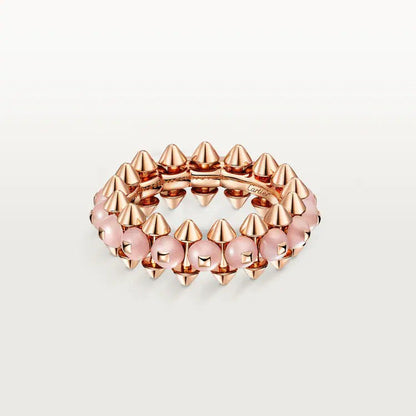 [Ornora Jewelry]CLASH 7.9MM AGATE CHALCEDONY RING