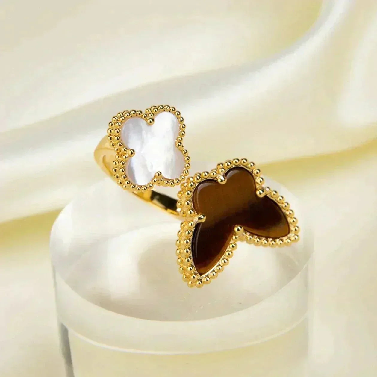 [Ornora Jewelry]LUCKY BETWEEN THE FINGER RING