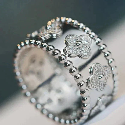 [Ornora Jewelry]CLOVER KALEIDOSCOPE RING 10MM